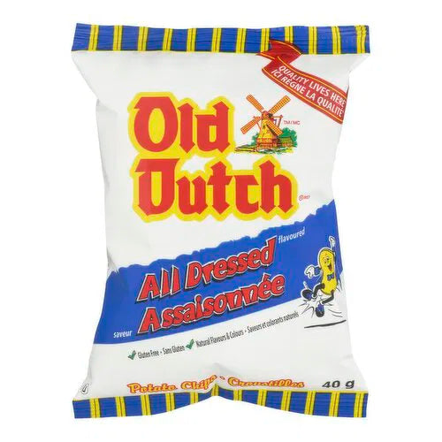 Old Dutch All Dressed Chips - Snack Size