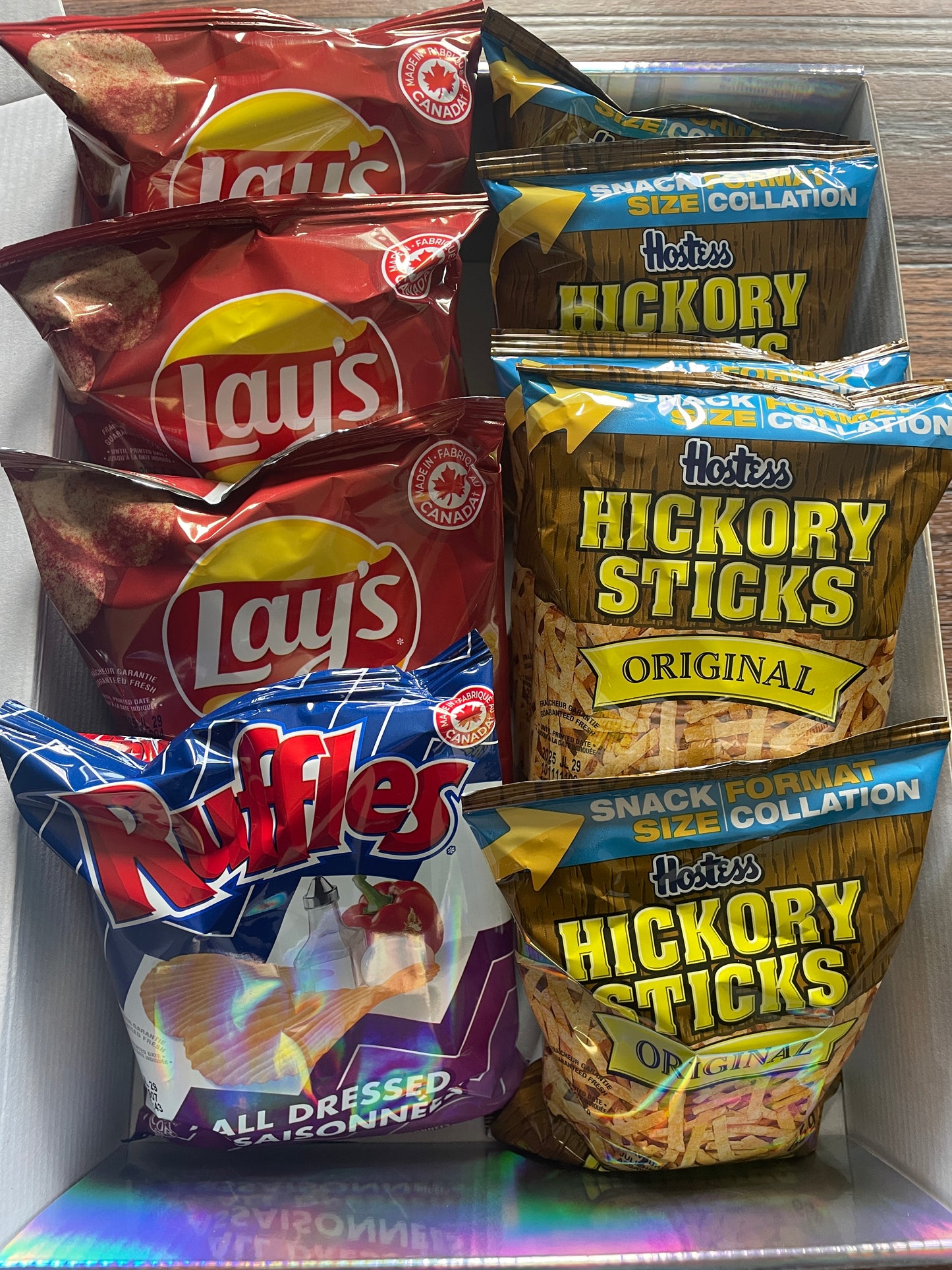 CLEARANCE 9-PACK Variety Chips Gift Box