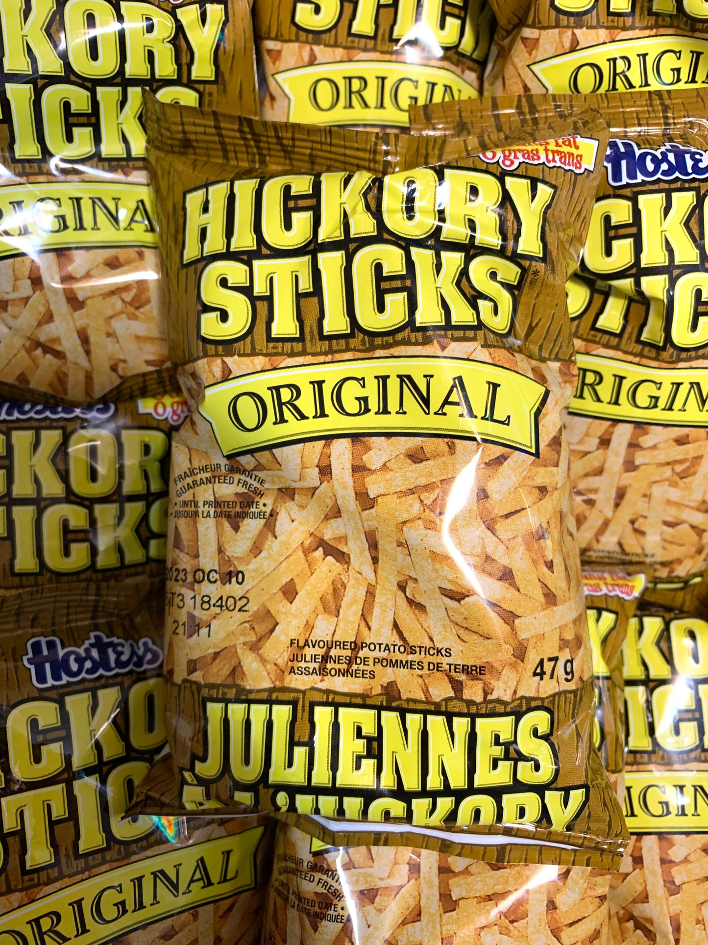 10-PACK Hostess Hickory Sticks Chips Gift Box Canadian Chips