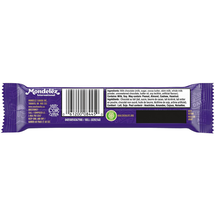 Dairy Milk Chocolate Bar