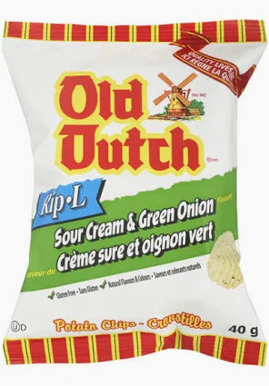 Old Dutch Sour Cream and Onion Chips - Snack Size