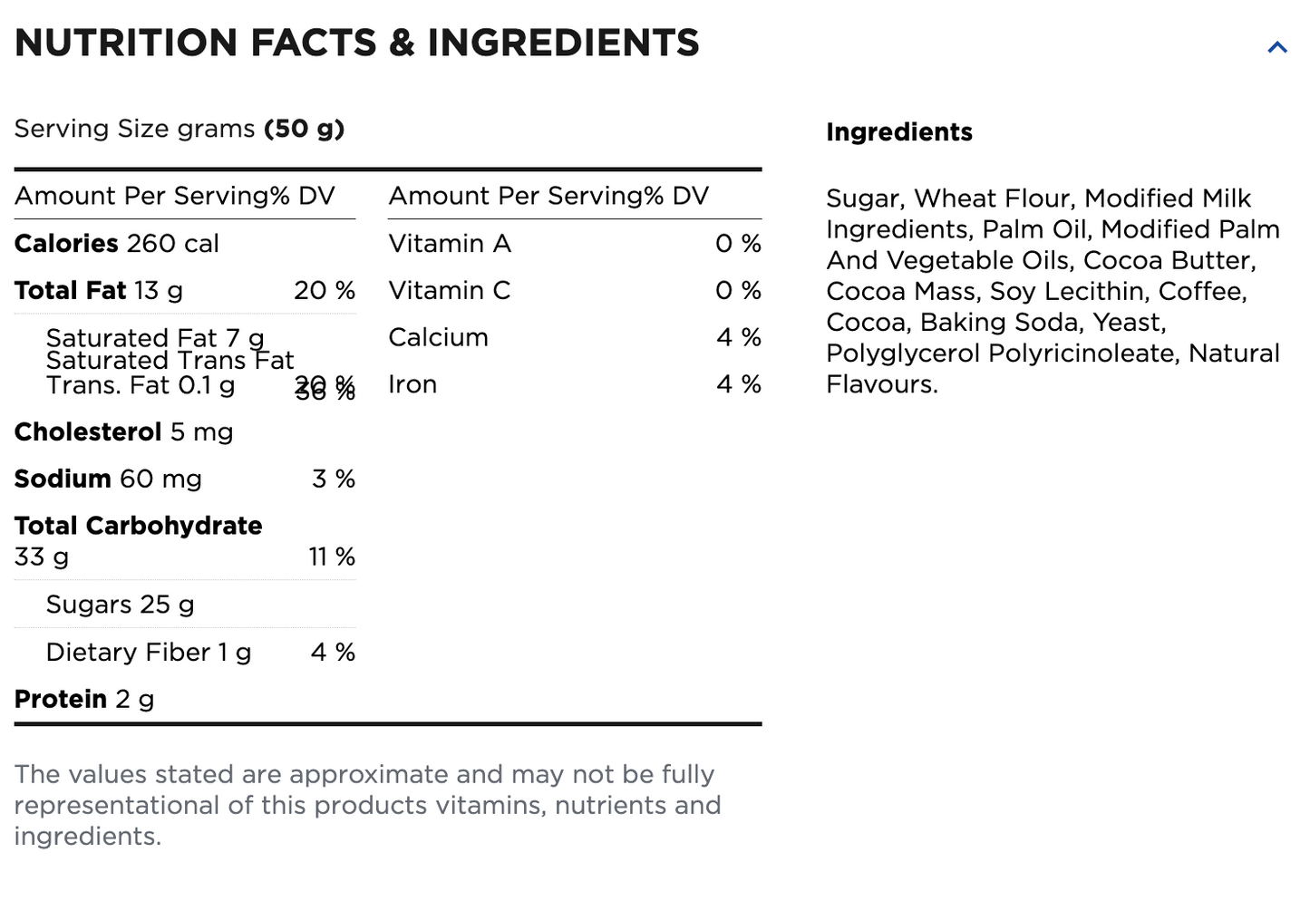 Coffee Crisp Original Chocolate Wafer Bar