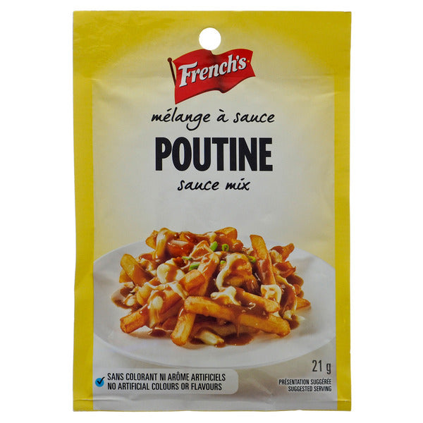 Dry Sauce Mix, Poutine Gravy