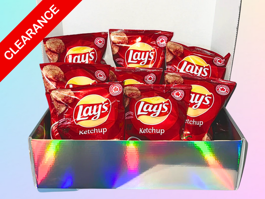CLEARANCE 8-PACK Lay's Ketchup Chips Gift Box Canadian Chips