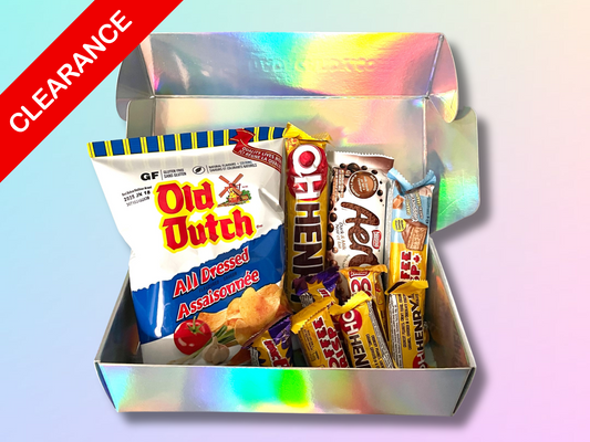 CLEARANCE Canadian Candy & Chip Sampler Gift Box
