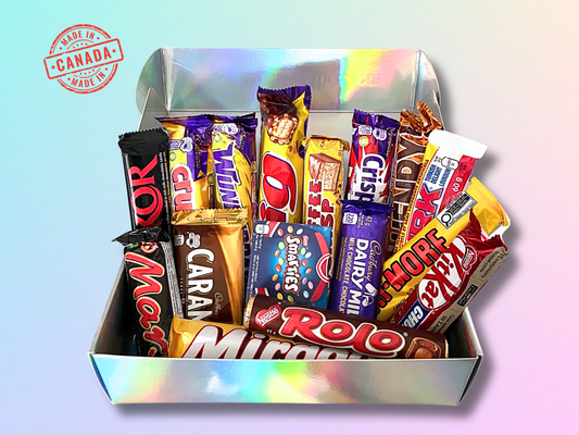 16-PACK All Canadian Favourite Chocolate Bars Gift Box