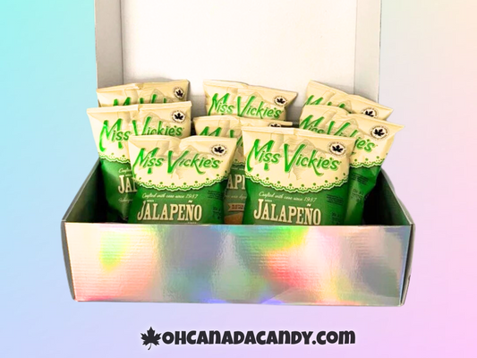 8-PACK Miss Vickies Jalapeño Chips Gift Box Canadian Chips