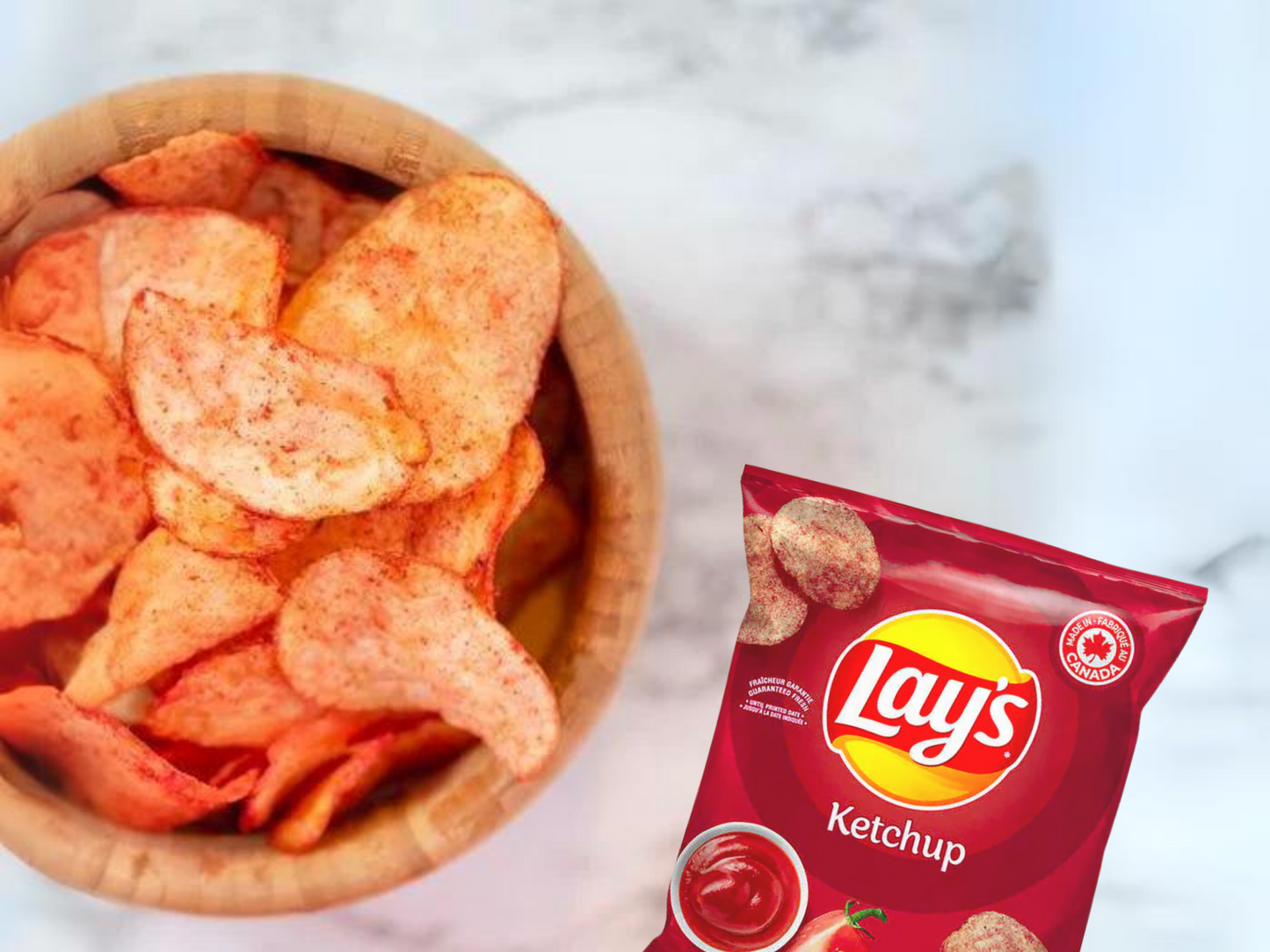 CLEARANCE 8-PACK Lay's Ketchup Chips Gift Box Canadian Chips