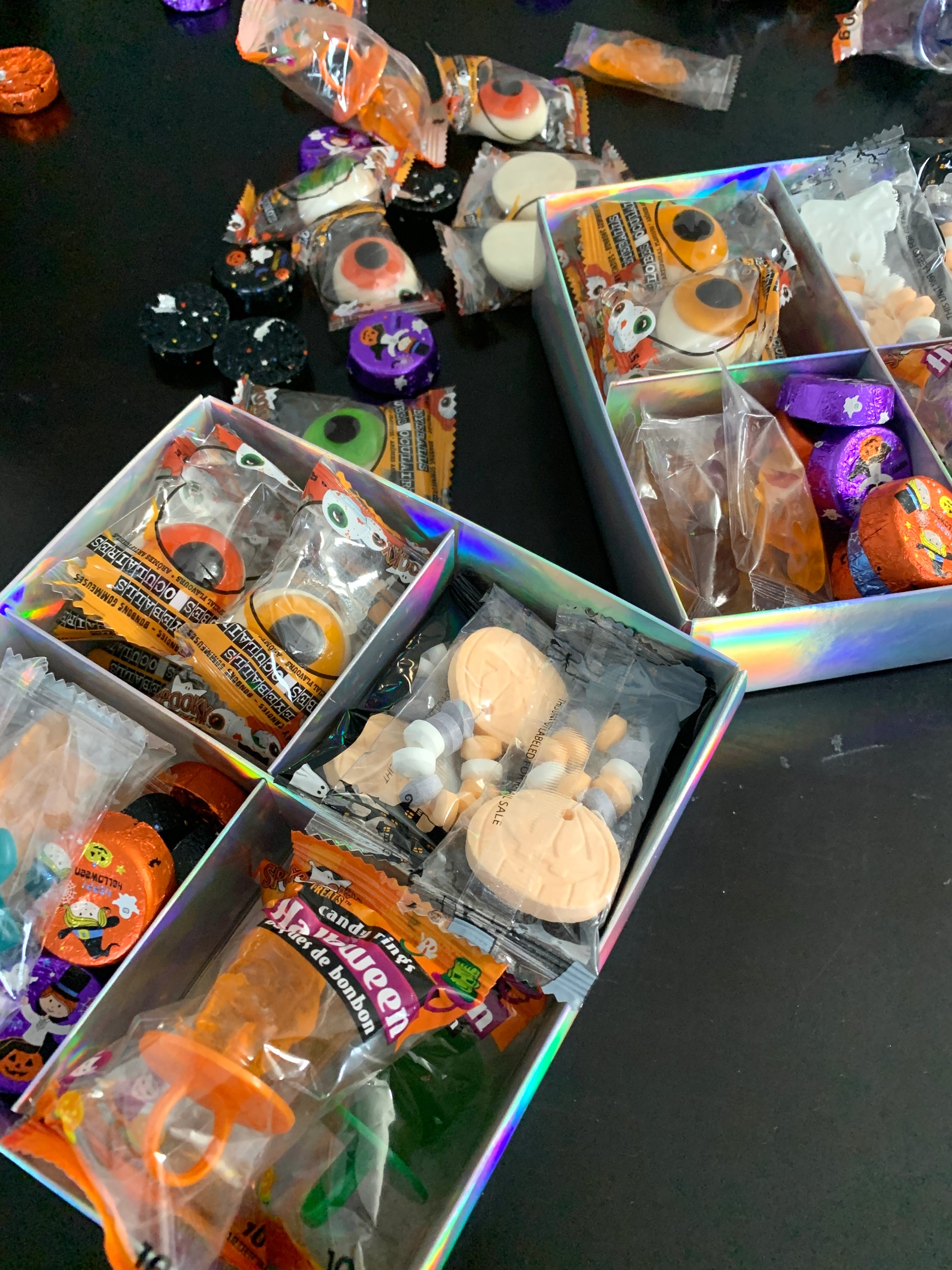 Box bonbons Halloween