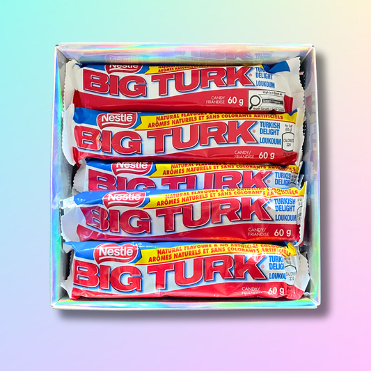 10-PACK Big Turk Chocolate Bar Gift Box
