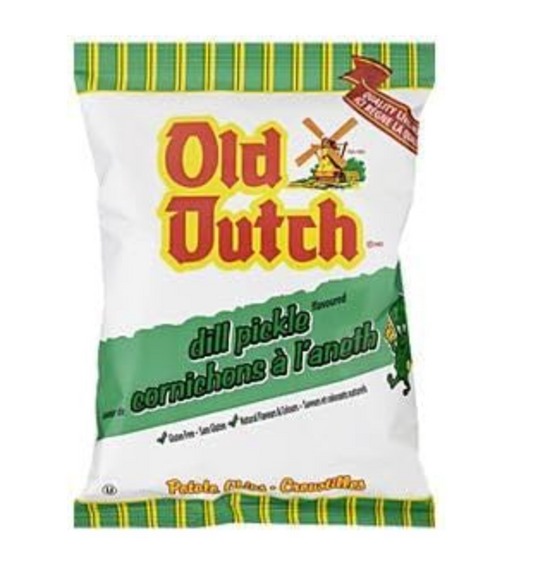 Old Dutch Dill Pickle Chips - Snack Size