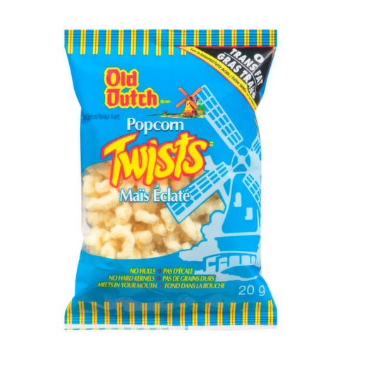 Old Dutch Popcorn Twists - Snack Size