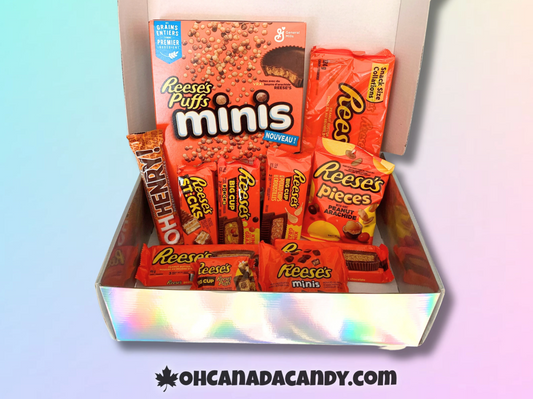 REESE'S PEANUT BUTTER Theme Variety Snack Gift Box