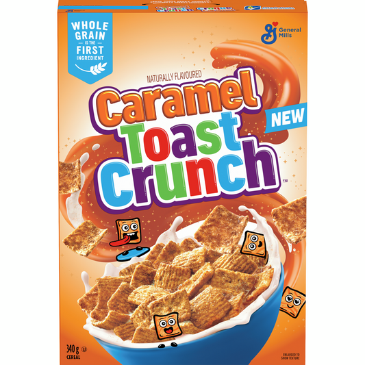 Caramel Toast Crunch Breakfast Cereal
