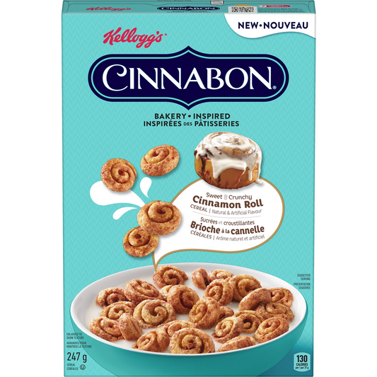 Cinnabon Sweet & Crunchy Cinnamon Roll Cereal