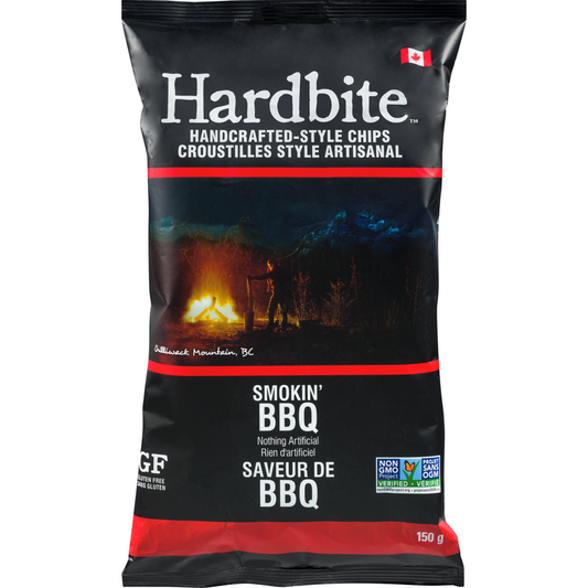Hardbite Handcrafted-Style Chips BBQ Sweet Potato Chips