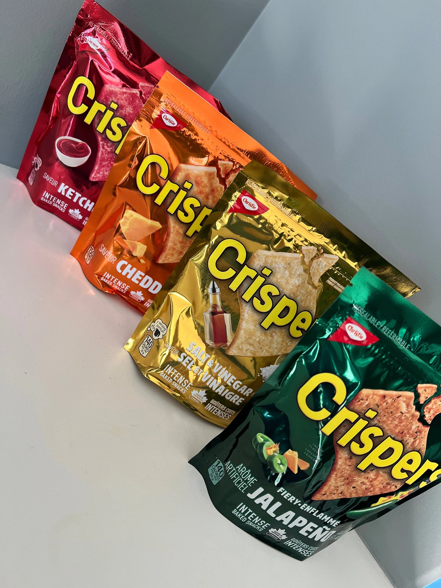 6-PACK CRISPERS VARIETY PACK Gift Box Canadian Chips