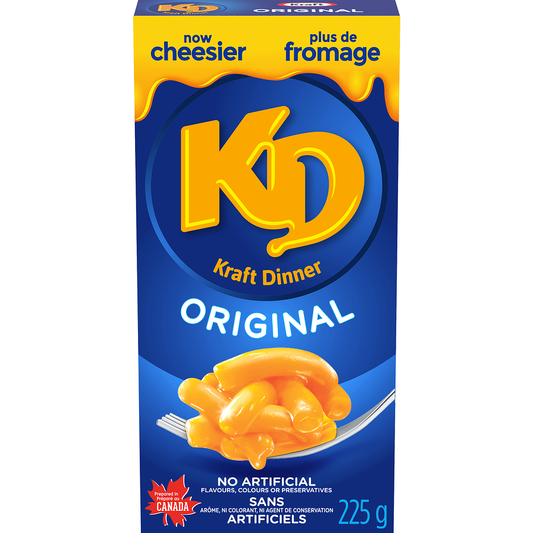 KD Kraft Dinner Original Macaroni & Cheese