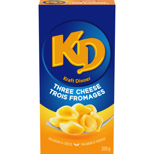 KD Kraft Three Cheese Macaroni & Cheese