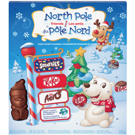 North Pole Friends Holiday Advent Calendar