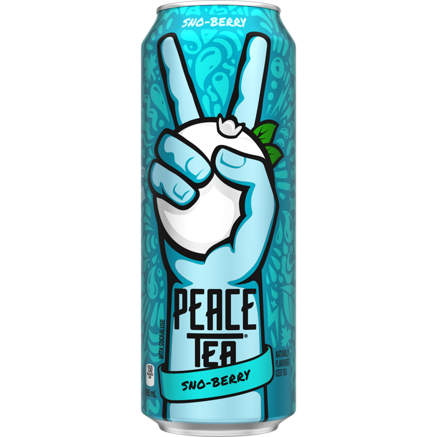 Peace Tea Party Can Sno-Berry