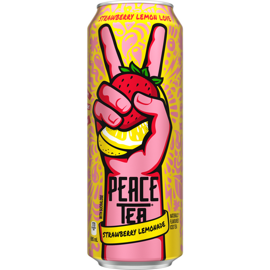 Peace Tea Party Can Strawberry Lemon