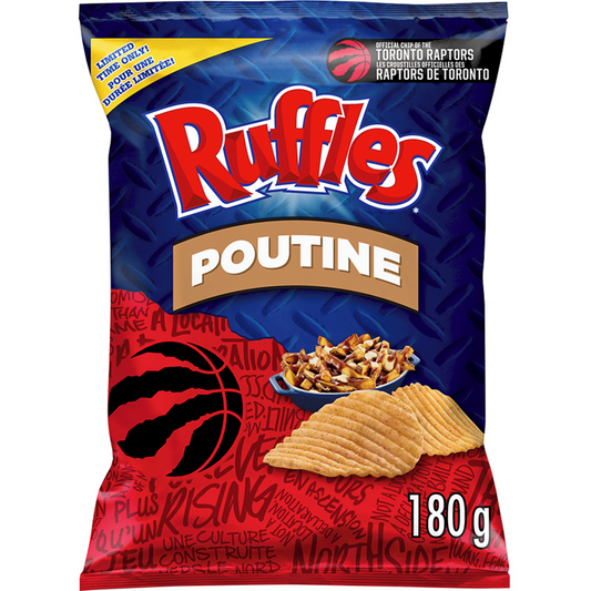 Ruffles Poutine Flavoured Potato Chips