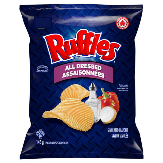 Ruffles All Dressed Flavoured Potato Chips