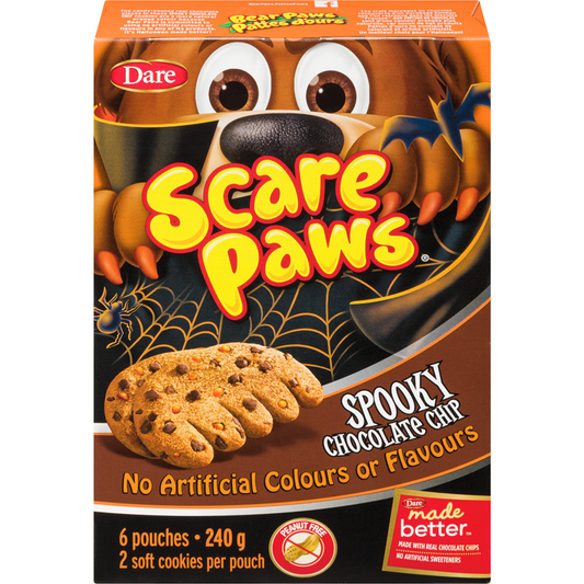 Bear Paws Scare Paws Cookies