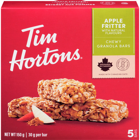Tim Hortons Apple Fritter Granola Bars