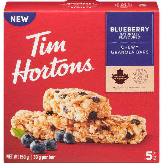 Tim Hortons Blueberry Granola Bars