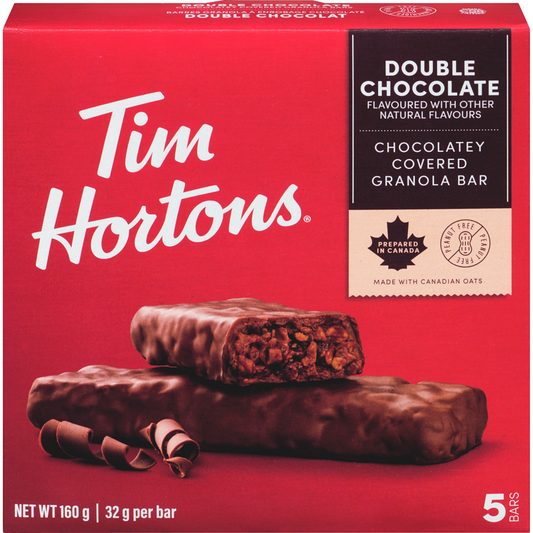 Tim Hortons Double Chocolate Granola Bars