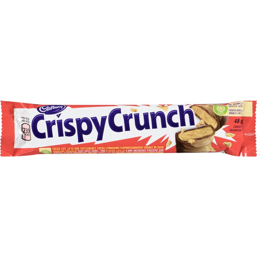 Cadbury Crispy Crunch Peanut Butter Chocolate Bar – Oh Canada Candy