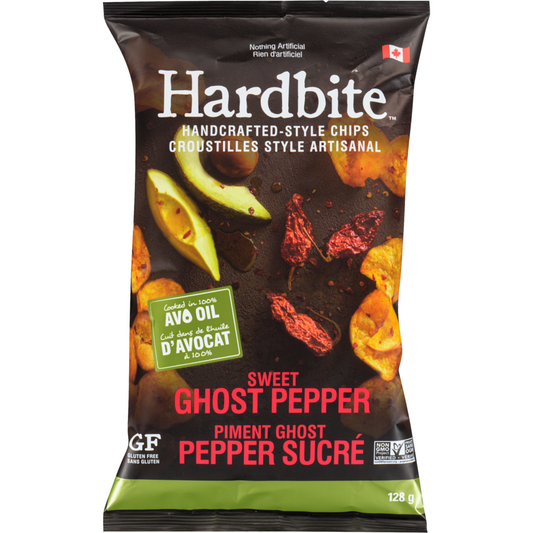 Hardbite Handcrafted-Style Chips Sweet Ghost Pepper