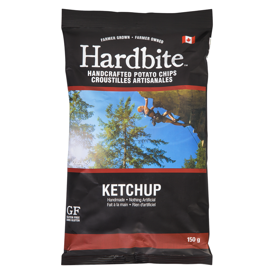 Hardbite Handcrafted-Style Chips Ketchup Potato Chips