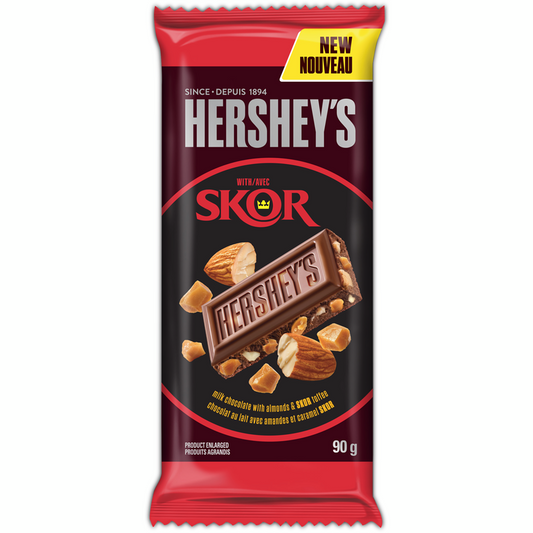 Hershey’s Milk Chocolate Almond With Skor Bar