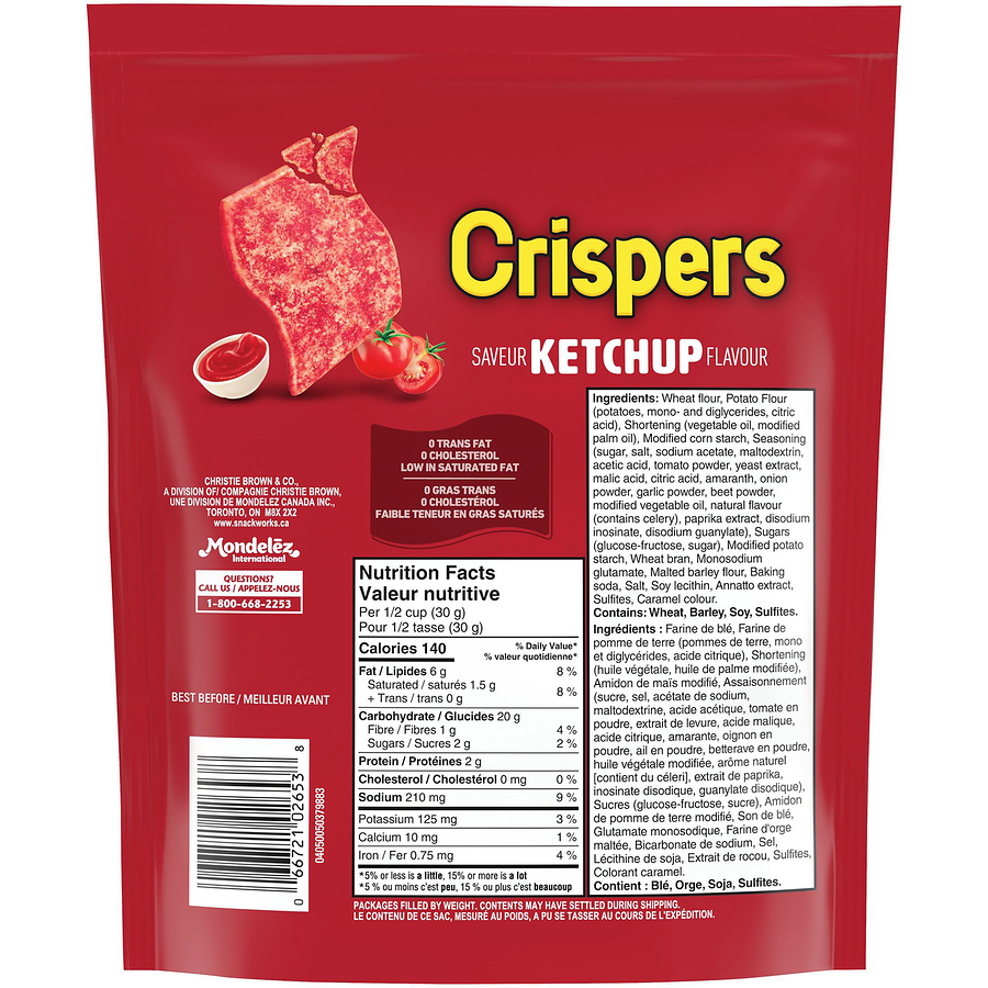 Crispers Ketchup Crackers