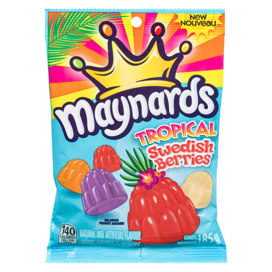 Maynards Sweedish Berry Tropical Candy
