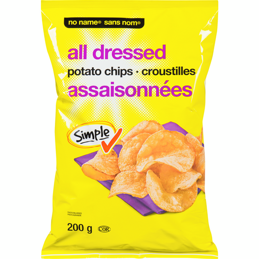 No Name All Dressed Potato Chips