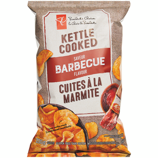 President's Choice Barbecue Flavour Kettle Cooked Chips