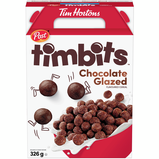 Timbits Chocolate Glazed Flavoured Cereal