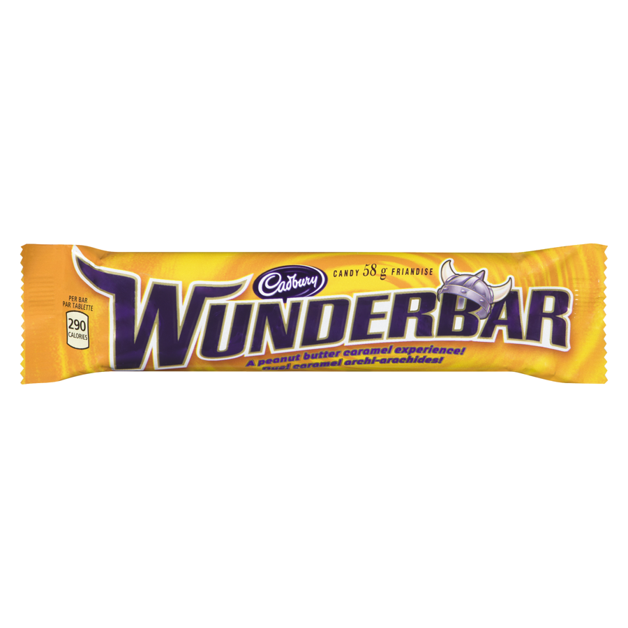 Cadbury Wunderbar Peanut Butter Chocolate Bar – Oh Canada Candy